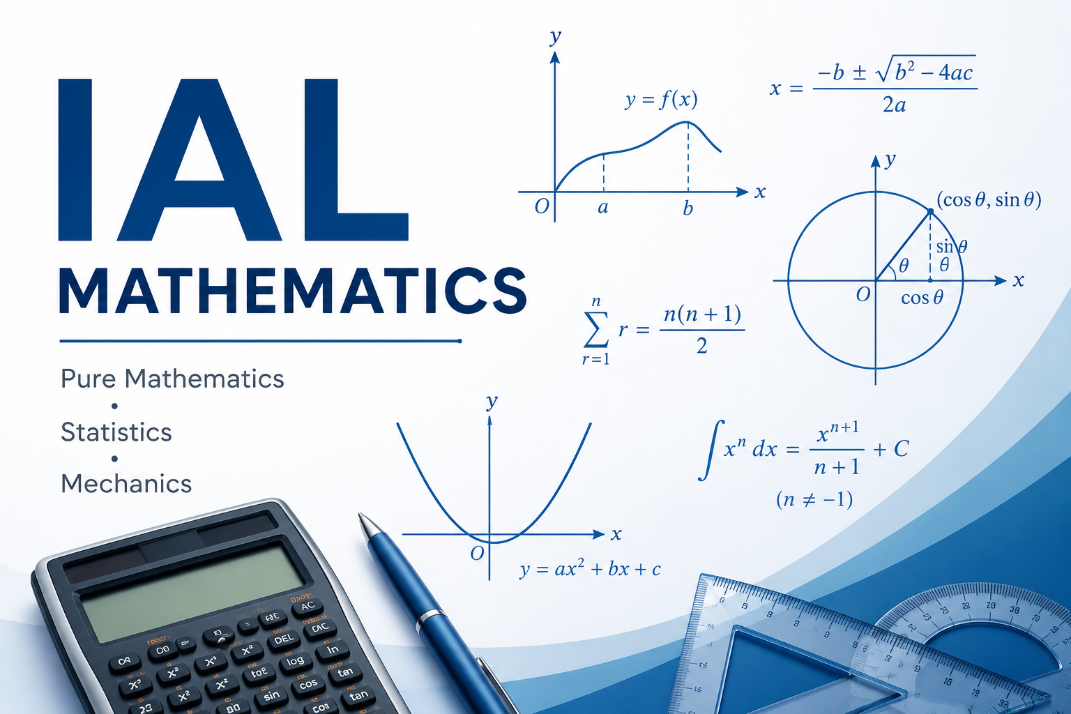 IAL Mathematics course by Mustafiz Sir